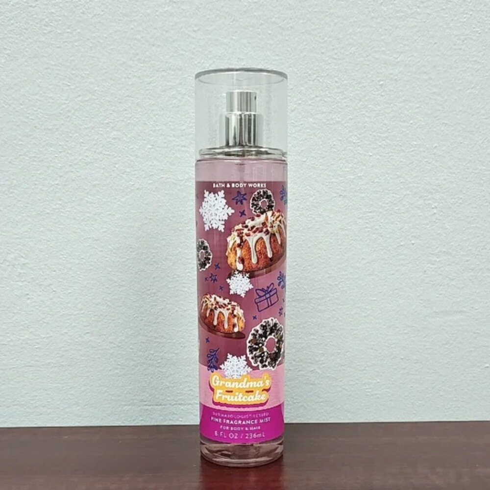 Bath & Body Works GRANDMA'S FRUITCAKE Limited Edition Mist